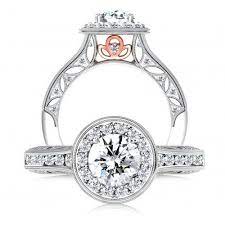 1934 Diamond Engagement Ring Set In 18ct White Gold Diamond Engagement Ring Set Diamond Engagement Rings Engagement Rings