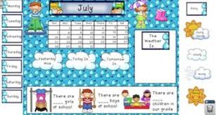 Active Inspire Daily Classroom Calendar Flipchart For