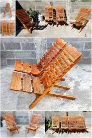 Recycled Wood Pallets Folding Chairs Wood Pallets Recycled Wood Pallet Chair