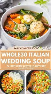 Whole30 Italian Wedding Soup 30 Min Recipe Shuangy S Kitchen Sink Recipe In 2021 Health Soup Recipes Lunch Recipes Healthy Whole30 Soup Recipes