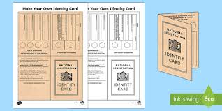 See more ideas about diorama, military diorama, military modelling. Ww2 Identity Card Primary Resources Teacher Made