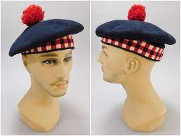 Scottish Tam O Shanter Hat The Balmoral Bonnet The Royal Regiment Of Scotland Made In Canada Parkhurst Knitwear 100 Pure Wool Tam O Shanter Mens Hats Vintage Bonnets