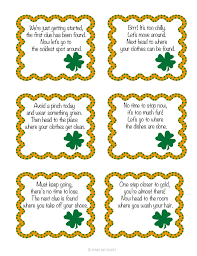 We have a family leprechaun that comes to our house every year on the night before st. St Patrick S Day Scavenger Hunt For Kids Printable St Patrick Day Activities St Patricks Day Crafts For Kids St Patrick S Day Games