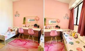 Minat lelaki ini terhadap produk ikea diterjemahkan di ruang tamu. Idea Dekorasi Bilik Tidur Bertemakan Pink Giler Deco