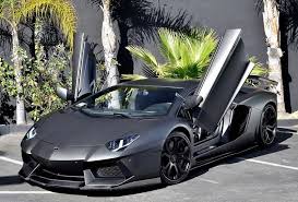 Nice Matte Black Lamborghini Aventador Lp700 4 With Open Butterfly Doors Lamborghiniaventadormatte Lamborghini Aventador Lamborghini Cool Cars