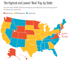 Life insurance 4x salary for death in service. Average Income And Cost Of Living In Every State Money
