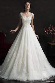 Um brautkleider günstig kaufen zu können, gibt es einige dinge, die ihr beachten solltet. Amelia Sposa 2015 Bridal Luiza Illusion Neckline Cap Sleeve A Line Wedding Dress Wedding Inspirasi