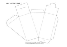 Free printable cake box templates. 3 Tier Cake Slice Boxes