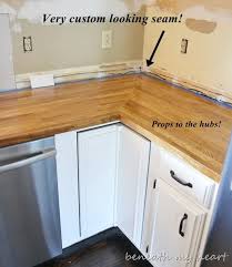 The smaller 6″ taping knife is great for mixing mud and skim coating small areas such as a window sill. Ikea Butcher Block Countertops