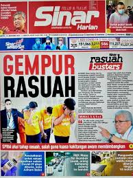 Imej malaysia tercalar kali ini.selepas 53 tahun di bawah pemerintahan barisan nasional, malaysia telah mencapai taraf terburuk dengan menduduki kedudukan tercorot dalam asia pasifik bagi indeks rasuah oleh badan membanteras rasuah, transparency international (ti) sejak 1995. Lepas Jawatan Jika Diisytihar Tersangka Rasuah Voa Media Network