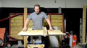 Sliding rip fence locks into place with double latches for accurate cuts every time. Improving A Cheap Table Saw Top And Rip Fence Youtube