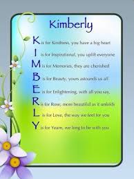 Name Poems K Jewels Art Creation Names Kimberly Alphabet Wallpaper