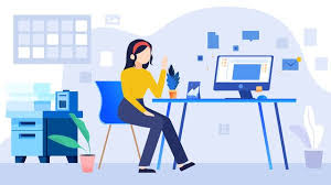 flat working girl business office business office workplace office illustration image on pngtree free download on pngtree vector images illustrations office illustration hand washing poster