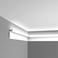 Installing led lights in your coves or crown molding can add an element of upscale style, a splash of fun or a fresh touch of charm; Indirect Lighting Moulding Indirect Lighting Interior Lighting Ceiling Light Design