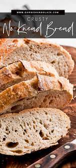 No Knead Bread Garnish Glaze Recipe Bread Recipes Homemade No Knead Bread Delicious Bread