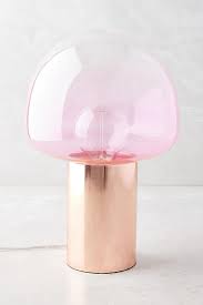 Rose Gold Table Lamp Anthropologie Pink Lamp Gold Table Lamp Rose Gold Table