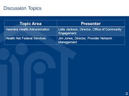 Health net federal services provides behavioral health services through the department of defense's military & family life counseling program. Serving America S Veterans How Florida Health Centers Can Answer The Call Florida Association Of Community Health Centers Webinar 08 19 2015 3pm Est Ppt Download