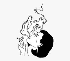 Girl Smoking Cigarette Drawing Clipart Png Download Stickers Aesthetic Smoke Free Transparent Clipart Clipartkey Anime is a popular animation and drawing style that originated in japan.