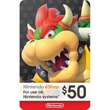 Nintendo eshop gift card sale. Nintendo Eshop Gift Card 50 Nimodeals
