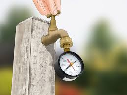 In that case pressure is a result of gravity (height of water column) not size of pipe. 3 Ways To Increase Water Pressure Wikihow