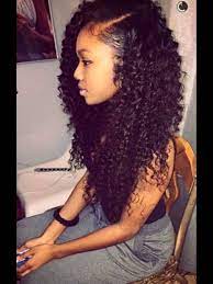 Since synthetic hair is made up of—you. Curly Hair Sew In Hairstyles On Stylevore