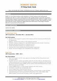 Help desk support technician ii page 2 of 3 • assists other it technical staff in providing users feedbacks and user statistics. Help Desk Support Resume Samples Qwikresume