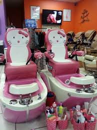 Hello Kitty Nail Salon Game Luxury Hello Kitty Spa Chairs For Kids Nail Salon Games Hello Kitty Nails Cat Nails
