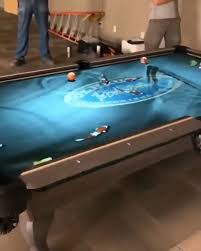 This Pool Table Design Video Pool Table Game Room Cool Inventions