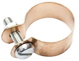 Find copper plated steel pipe support & clamps at lowe's today. B Q Gold 22mm Copper Earth Connecting Cable Clips Pack Of 2 Tradepoint