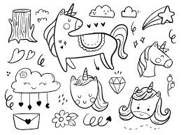 Cabeza De Unicornio En Corona De Flores Vector Premium Tienes aqui una gran coleccion de dibujos para colorear de. cabeza de unicornio en corona de flores