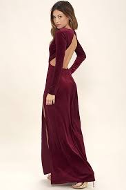 Besame Burgundy Velvet Long Sleeve Maxi Dress Long Sleeve Velvet Dress Long Sleeve Maxi Dress Long Sleeve Lace Maxi Dress