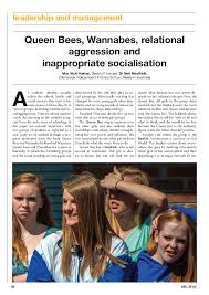 I mean really, who would trust. Pdf 2017 Ael 39 4 26 28 Queen Bees Wannabees Dr Neil Macneill Academia Edu