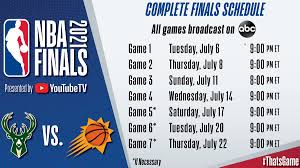 Thunder top spurs in game 6 and advance to nba finals. Nba Communications On Twitter Complete Nbafinals Broadcast Schedule