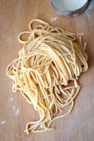 Chinese Egg Noodles Handmade Version China Sichuan Food Homemade Egg Noodles Food Chinese Egg