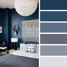 The Best Color Schemes For Your Bedroom Navy Blue And Grey Living Room Color Schemes Room Color Design Bedroom Color Schemes