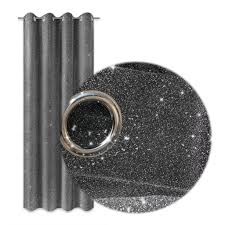 Dein ohr freut sich schon auf ohrringe aus silber. Wometo Vorhang Mit Osen Glitzer 140x245 Cm Real De