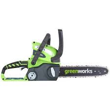 Greenworks 12 Inch 40v Cordless Chainsaw 2ah Battery And Charger Included 2000219 Walmart Com Cordless Chainsaw Greenworks Chainsaw