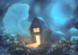 The kings & queens of fantasy haus are back and ready to celebrate another trip around the sun. Zeichnung Fantasy Haus Auf Einer Nachtlichen Himmel Hintergrund Lizenzfreie Fotos Bilder Und Stock Fotografie Image 30656910