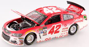Nascar kyle larson target michigan 400 winner diecast. Kyle Larson Signed Nascar 42 Target 2017 Ss 1 24 Limited Edition Premium Action Die Cast Car Pa Coa Pristine Auction