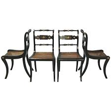 Set Of Four English Regency Dining Chairs Dining Room Chairs Modern Dining Chairs Chair