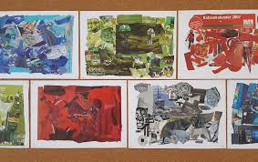 Collagen Der Drittklassler Zum Thema Jeder Tag Hat Eine Farbe Grundschule Dritteklasse Kunst Unterricht Collagen Kunst Grundschule Collage Kunst Collage