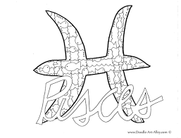 You might also be interested in coloring pages from star signs category. Zodiac Coloring Pages Doodle Art Alley