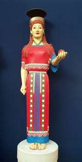 Maybe you would like to learn more about one of these? Peplos Kore Restored Museum Of Classical Archaeology Databases