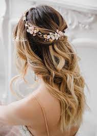Wedding Headband For Bride Wedding Headpiece Bridal Halo Etsy In 2021 Bridal Circlet Bride Headpiece Bohemian Headpiece