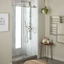 Align the outside door handle with the holes in the doorframe. Framed Glass Shower Door Hinge Slipping Iubdvmcorner