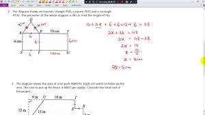 To get the notes click the open here icon below. Kssm Form 1 Chapter 10 10 1 Perimeter Youtube