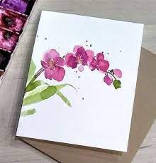 When i was a beginner painter, i discovered that coming up with easy watercolor ideas can be tricky. Pin By Svenja On Watercolor Ideas Watercolor Cards Floral Watercolor Watercolor Flowers Paintings
