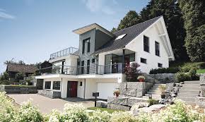 Hausdetailansicht Weber Haus Haus Hanglage Haus