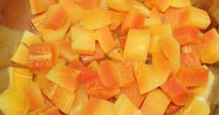 Papaya Masala Sabji Kurma Recipe Recipes Papaya Recipes