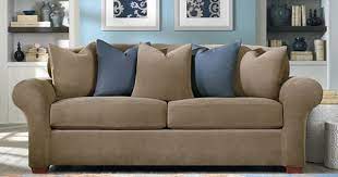Sure Fit Slipcovers Stretch Pique 2 Seat Individual Cushion Sofa Covers Sofa Slip Covers Couch White Slipcover Sofa Cushions On Sofa